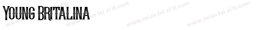 Young Britalina字体转换